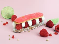 Raspberry Éclairs