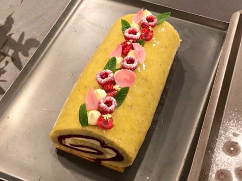 Raspberry Cake Roll - 108