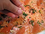 Salmon Carpaccio with Lime - 24