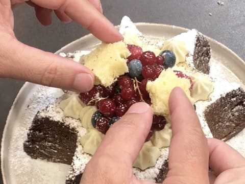 Stella di Pandoro with Red Berries - 105