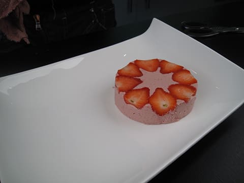 Strawberry Mousse with Chantilly Cream - 23