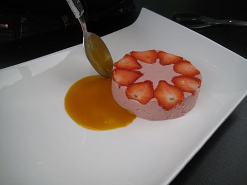 Strawberry Mousse with Chantilly Cream - 24