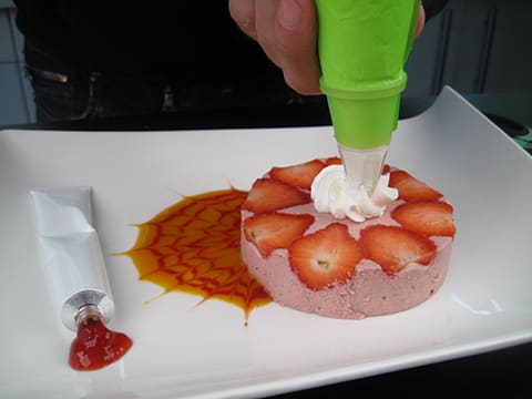 Strawberry Mousse with Chantilly Cream - 29