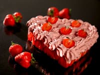 Strawberry Mousse Heart