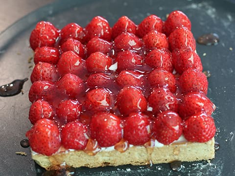 Strawberry Tart with Mascarpone Chantilly Cream - 66