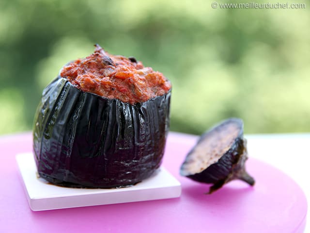 Italian-Style Stuffed Aubergines