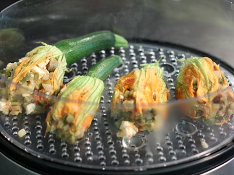 Stuffed Courgette Flowers - 17