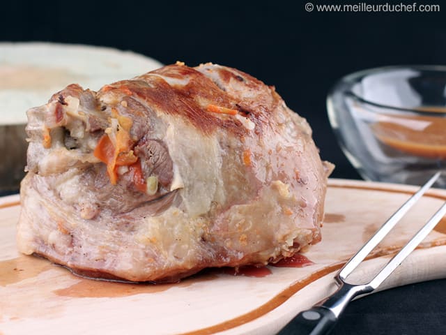 Stuffed Shoulder of Lamb