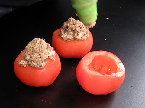 Stuffed Tomatoes with Oyster Mushrooms - 16