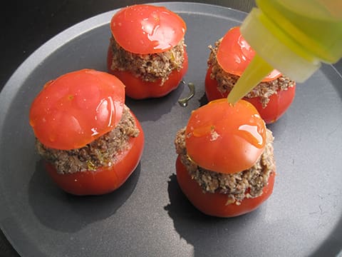 Stuffed Tomatoes with Oyster Mushrooms - 18