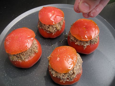 Stuffed Tomatoes with Oyster Mushrooms - 19