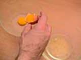 To bind using egg yolks - 2