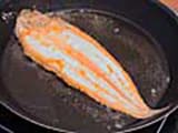 To bone cooked sole without damage - 1