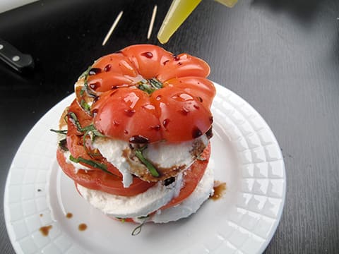 Tomato & Mozzarella Stack - 9