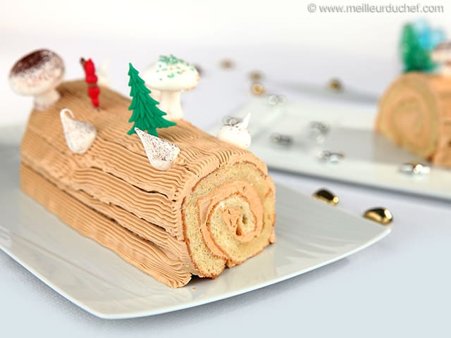 Traditional Bûche de Noël - Recipe with images - MeilleurduChef.com