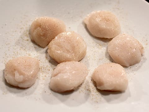 Turbot with Scallop Mousseline, Chanterelle Mushrooms & Squash Purée - 55