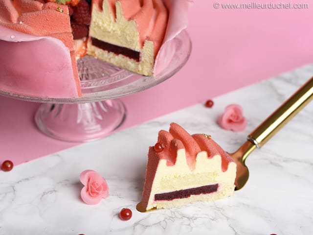 Valentine's Day Rose Cake