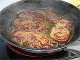 Veal Medallions with Foie Gras & Grapes - 15