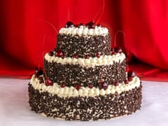 Black Forest Wedding Cake