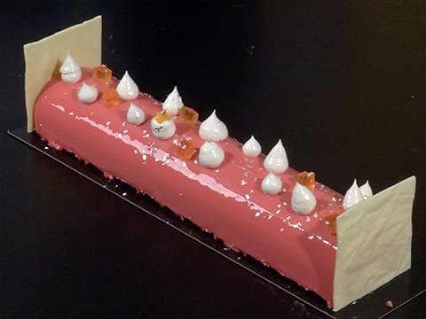 Yule Log with Grapefruit Mousse - 105