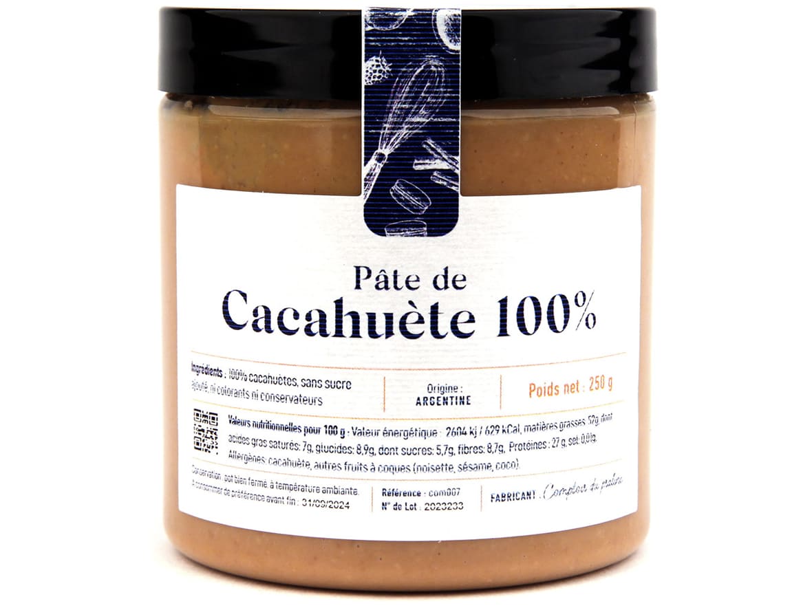 Pâte de cacahuète.*ATTR