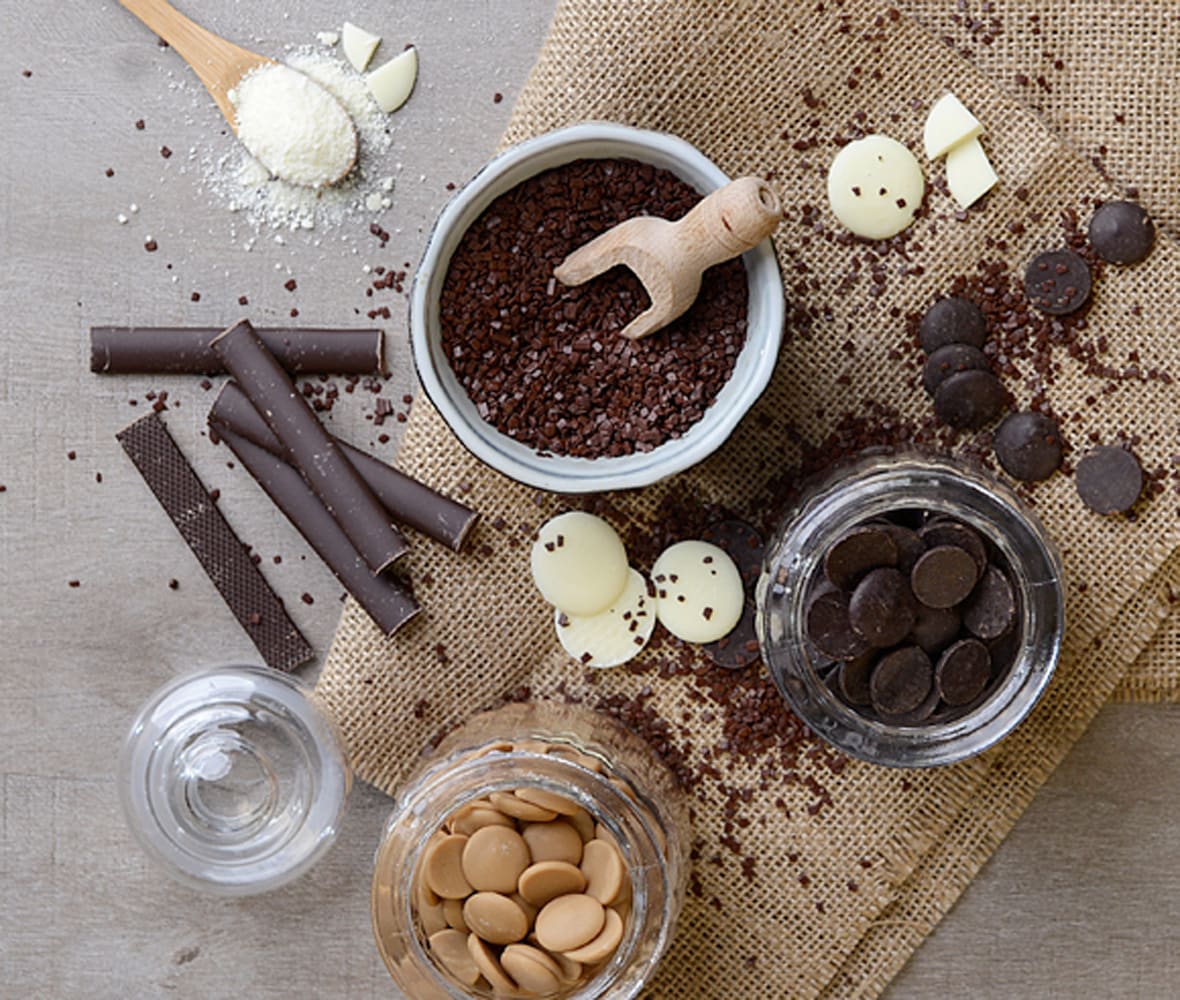 Pistoles de chocolat.*ATTR