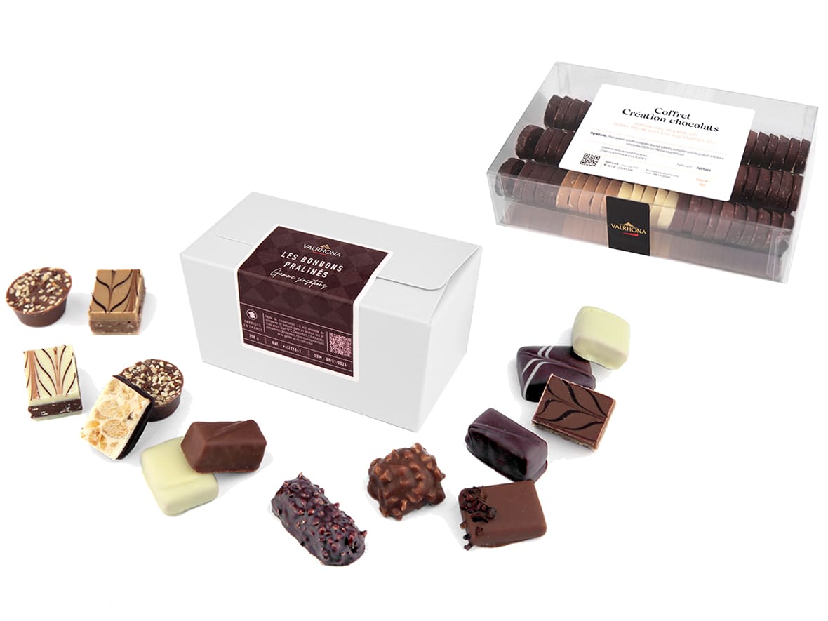 Ballotin Valrhona Noël 2025.*ATTR