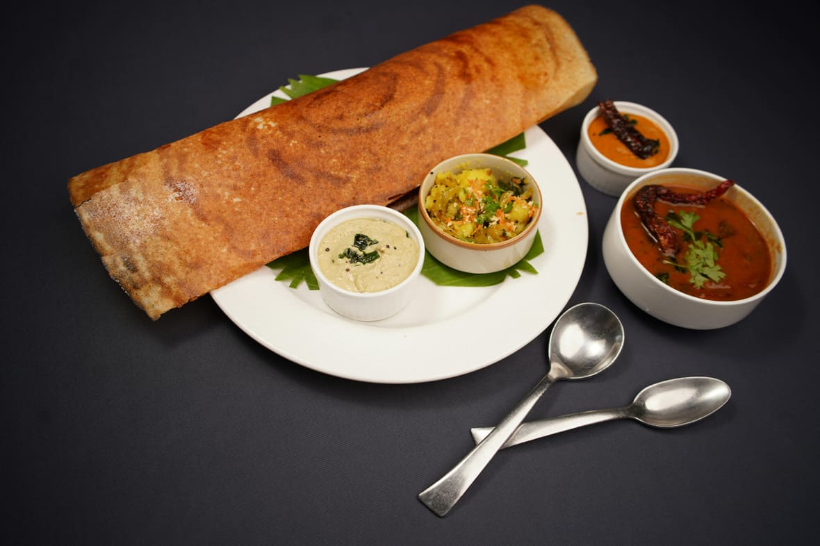 Dosa, crêpe indienne.*ATTR