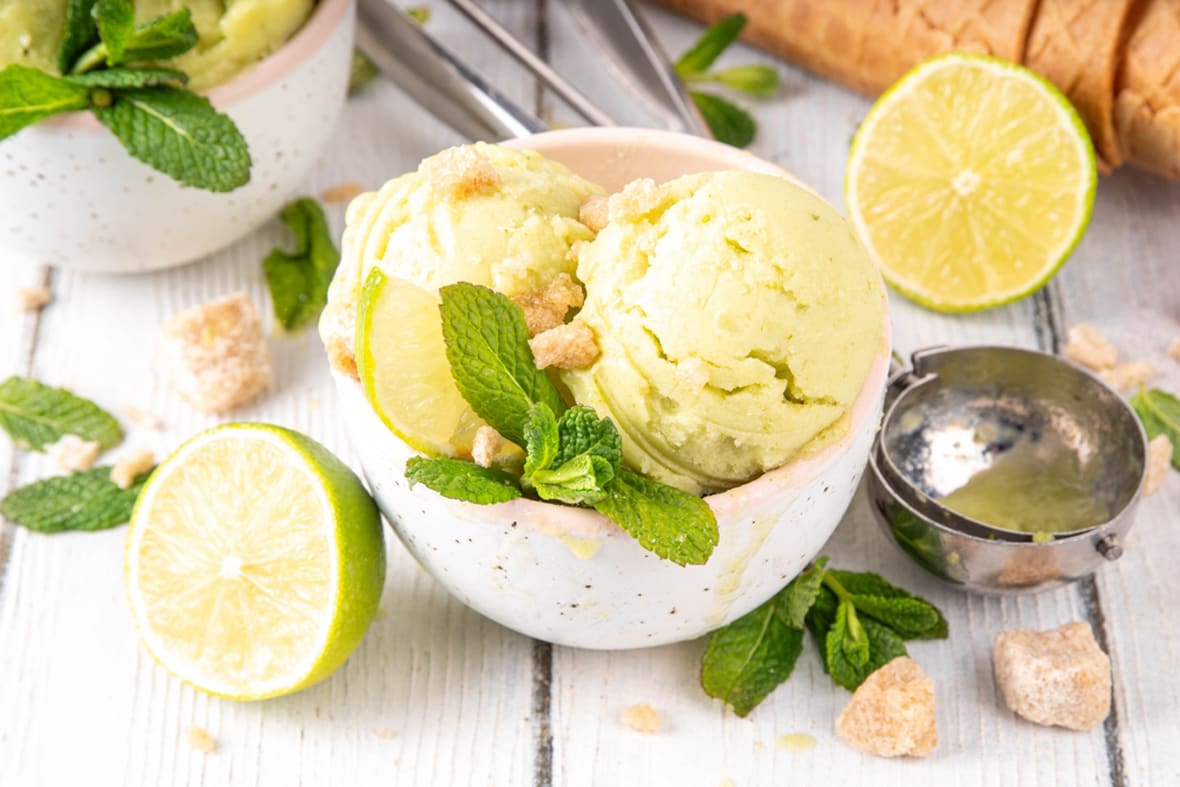 Sorbet au citron.*ATTR
