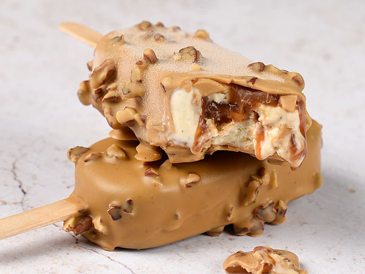 Esquimaux vanille, caramel, cookie, pecan.*ATTR
