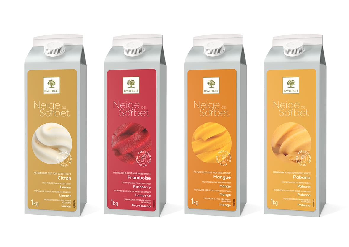 Collection Neige sorbet Ravifruit.*ATTR
