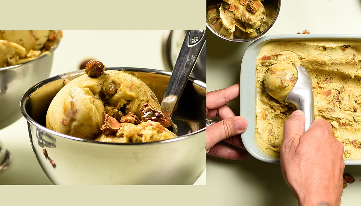 Mélange ingrédients et texture finale.*ATTR