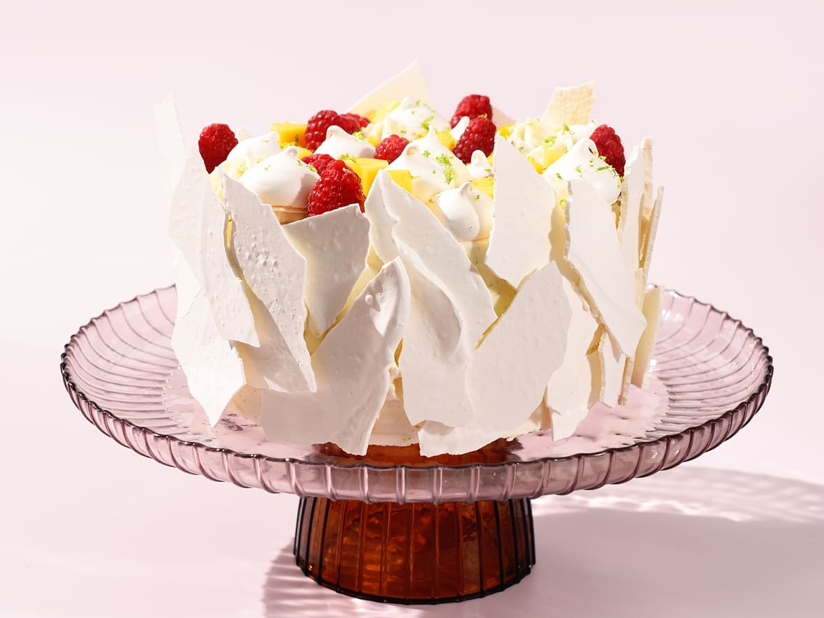 Vacherin framboise mangue citron by Chef Philippe.*ATTR