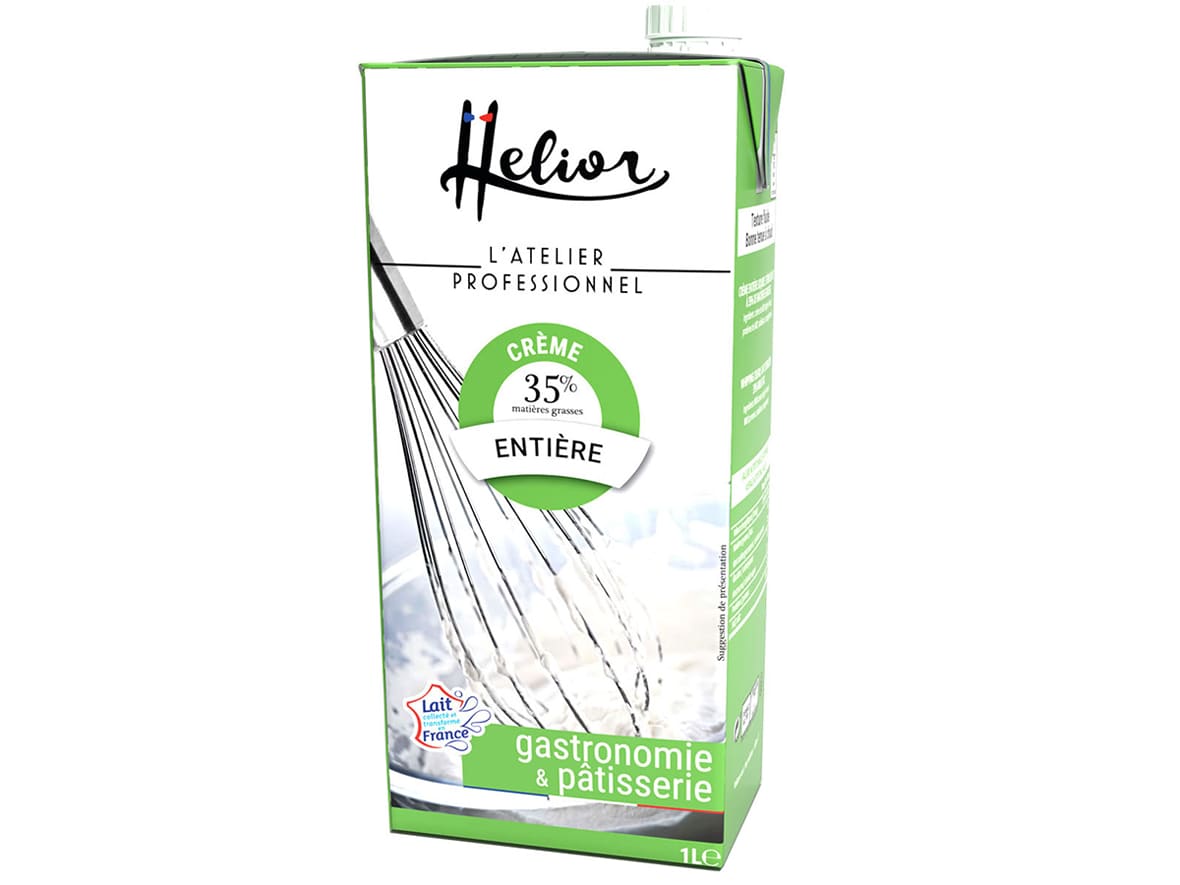 Crème entière liquide 35% de matières grasses.*ATTR