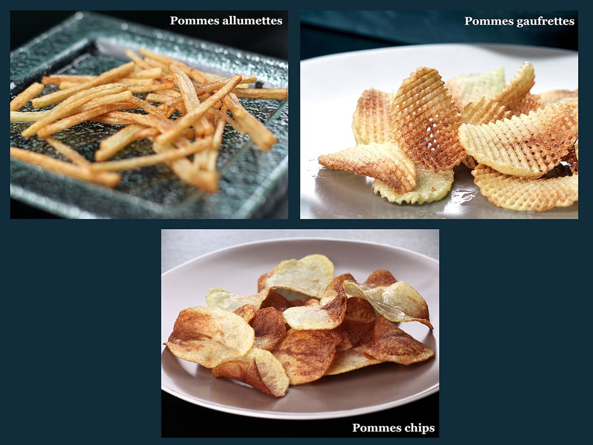 Tailler à la mandoline.*ATTR