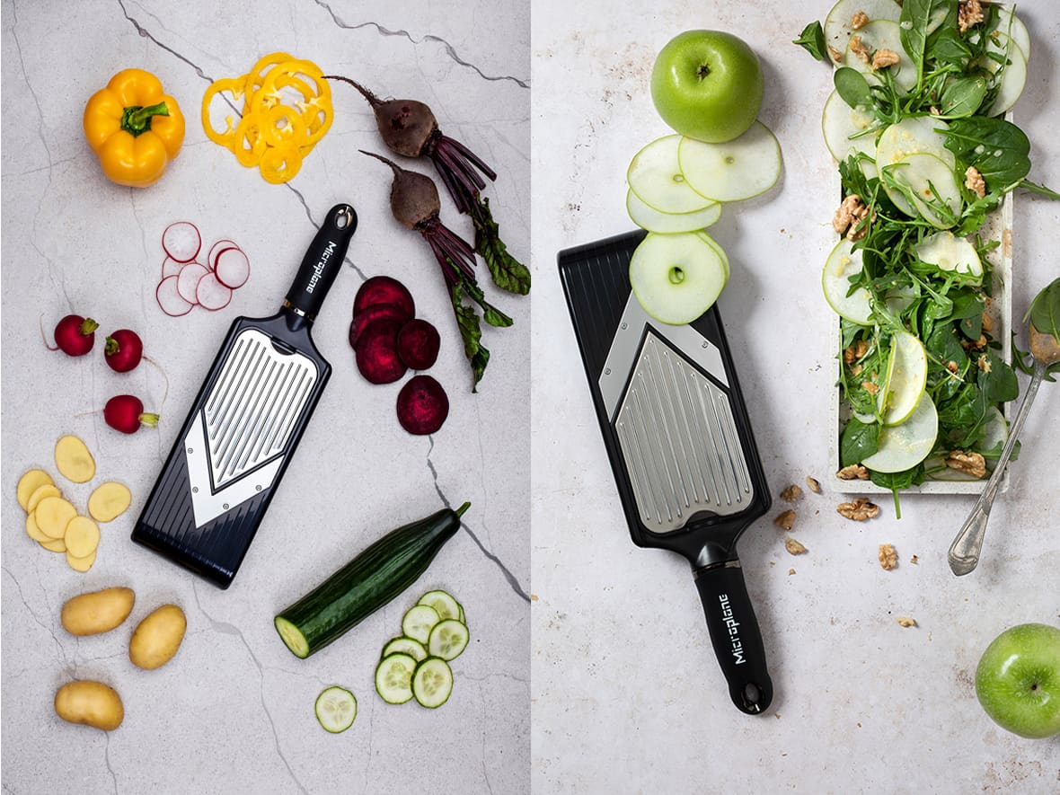 Découpes à la mandoline.*ATTR