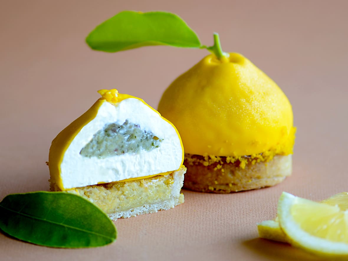 Tartelette citron de Cédric Grolet.*ATTR