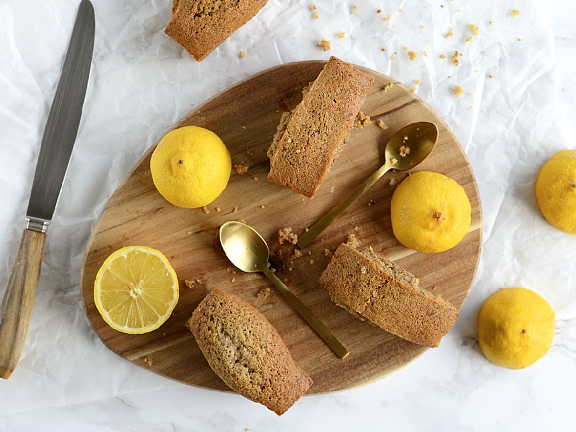 Financiers au citron.*ATTR