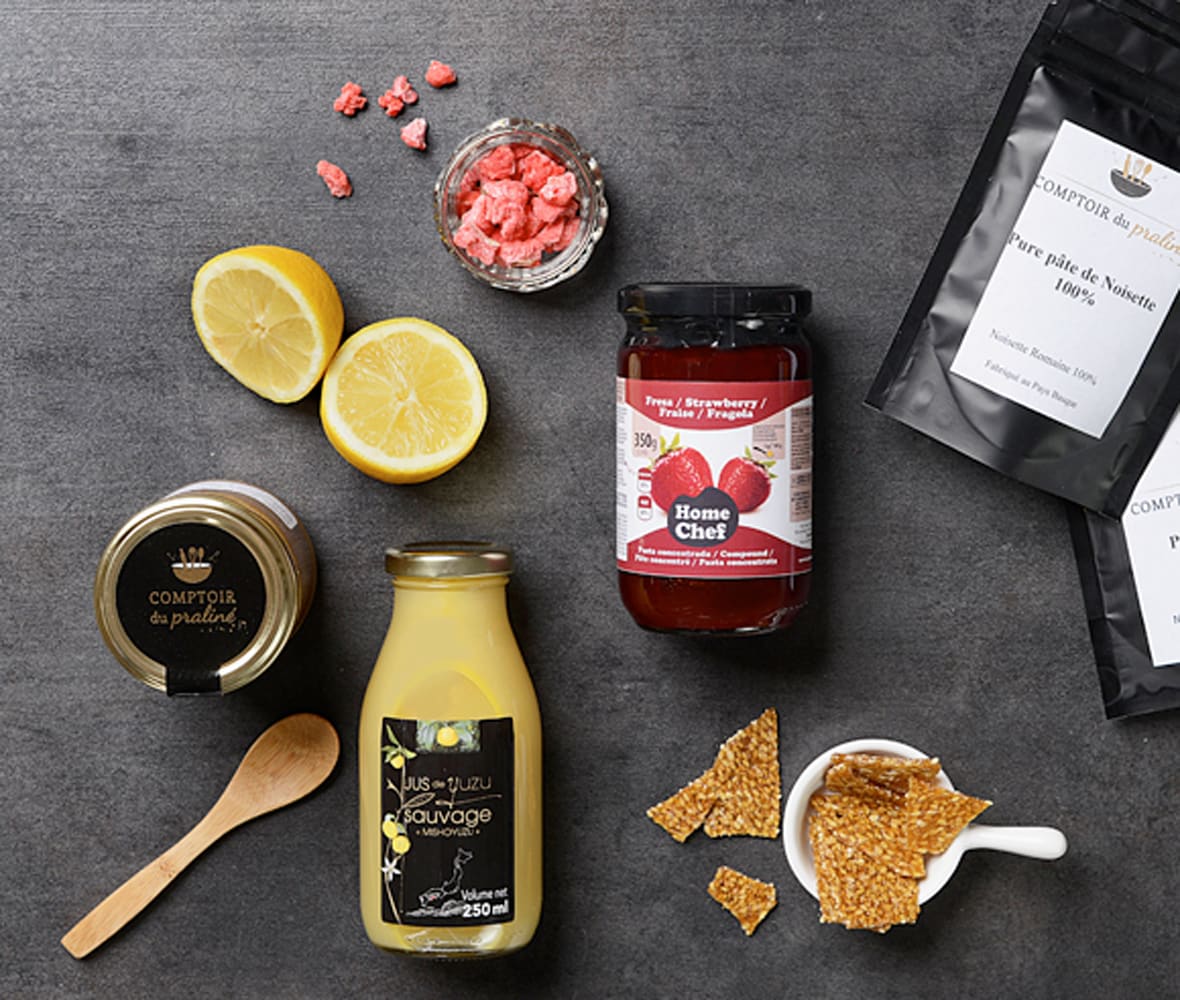 Ingrédients de pâtisserie.*ATTR