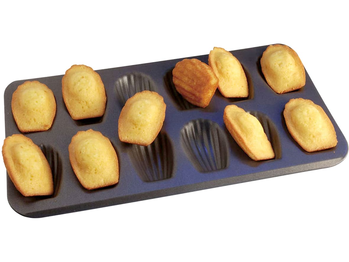 Moule 12 madeleines anti-adhésif.*ATTR