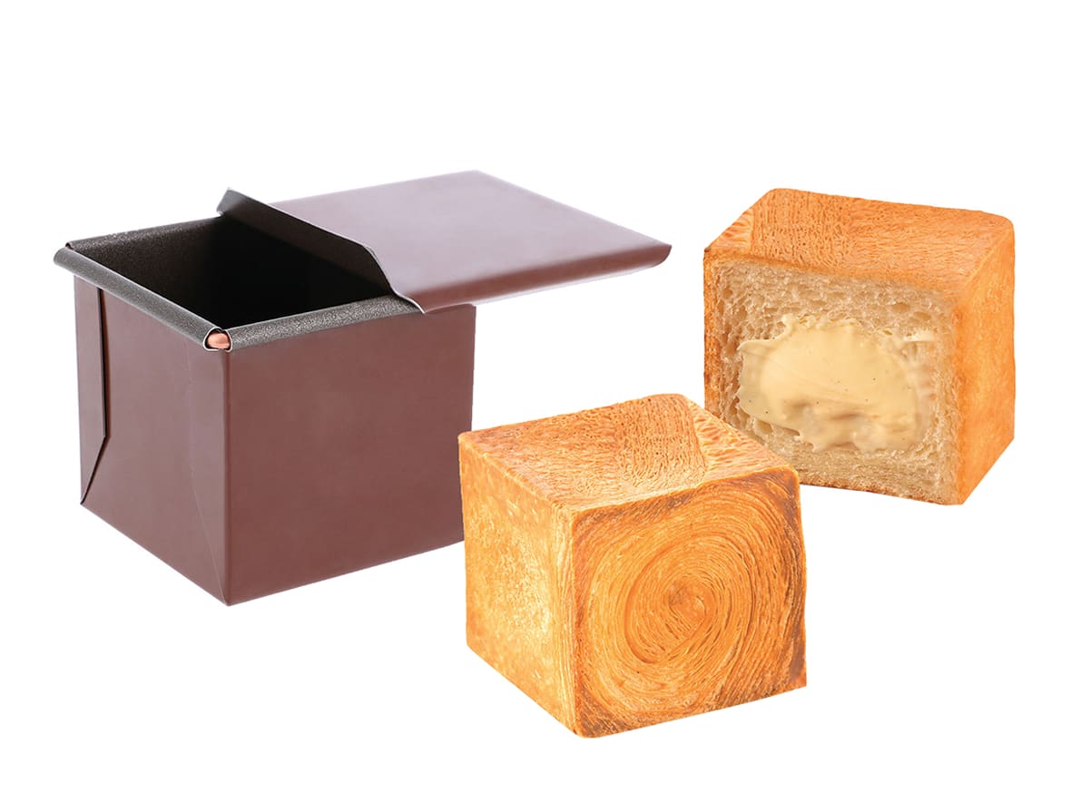 Moule cube pain de mie.*ATTR