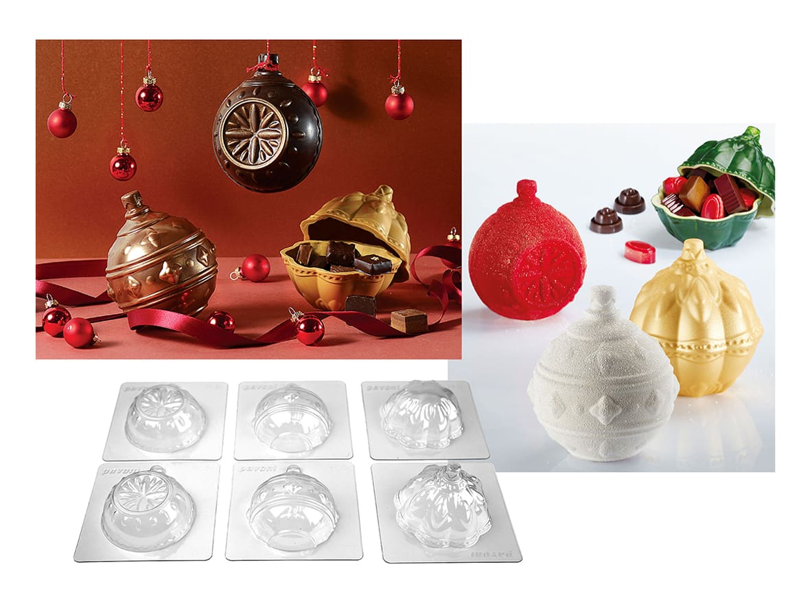 Moule chocolat thermoformé en PVC Pavoni.*ATTR