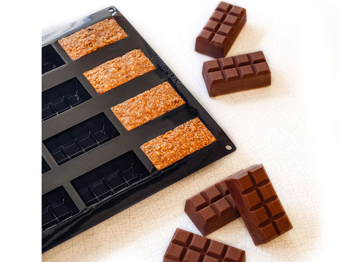 Moule silicone tablette Cédric Grolet.*ATTR