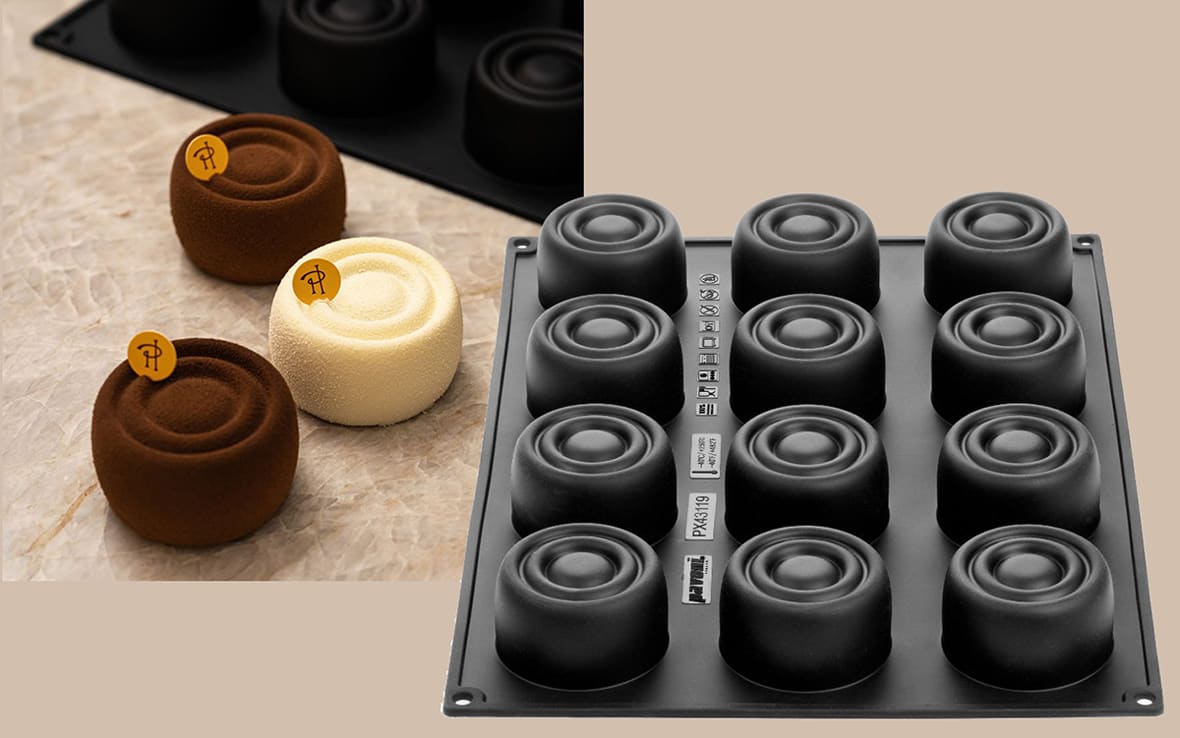 Moule silicone mini Aura Pierre Hermé pour Pavoni.*ATTR