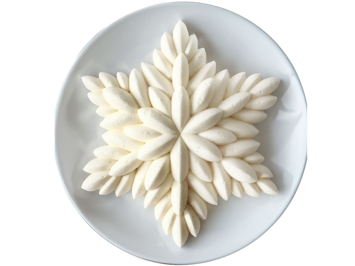 Moule silicone étoile Saint Honoré.*ATTR