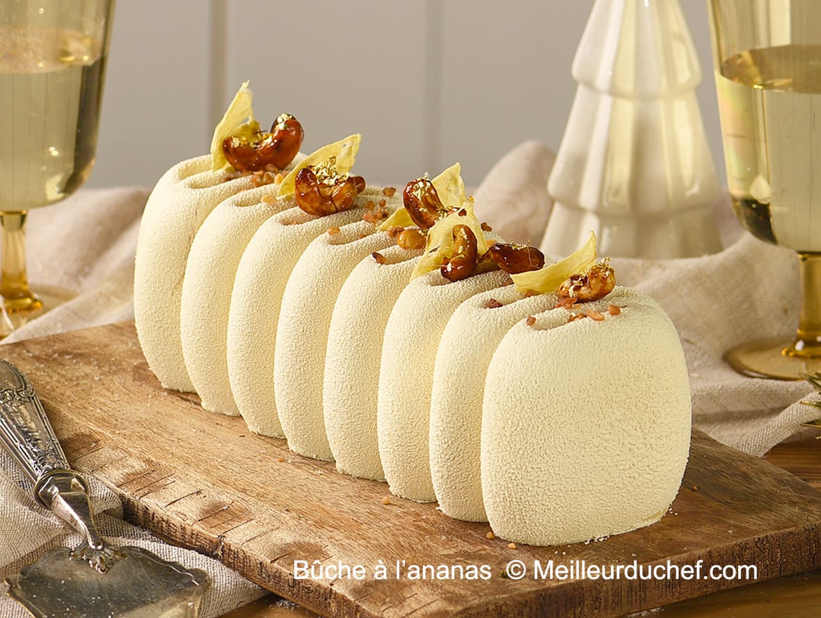 Moule à bûche silicone Crème Pavoni.*ATTR