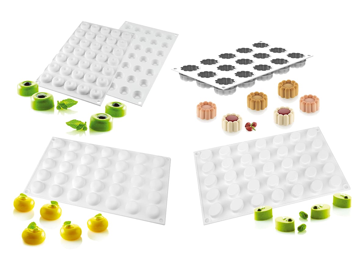 Moules Silikomart en silicone platinium.*ATTR