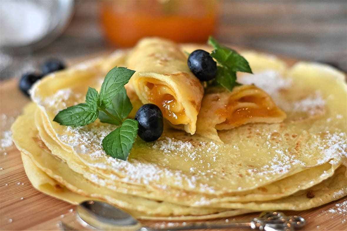 Crêpes sucre et confiture*ATTR