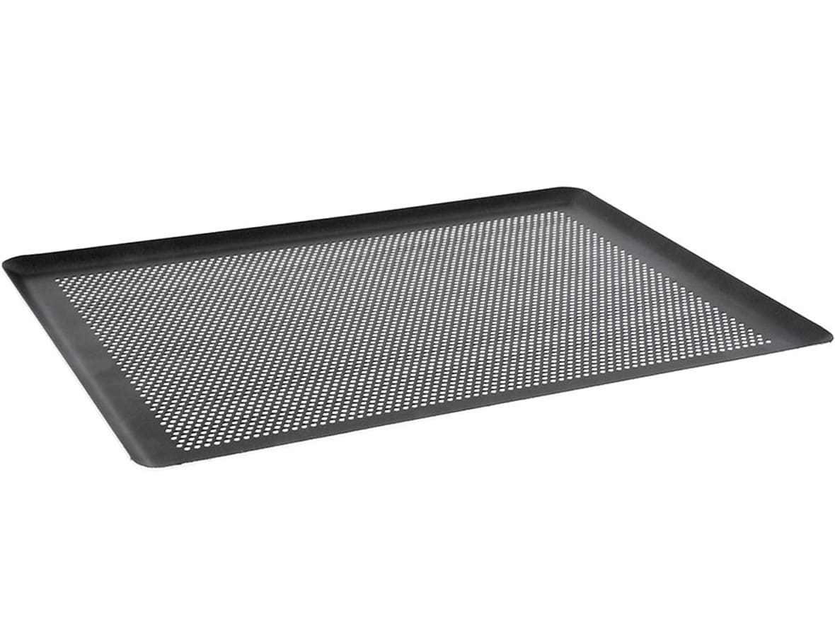 Plaque de cuisson perforée antiadhésive.*ATTR