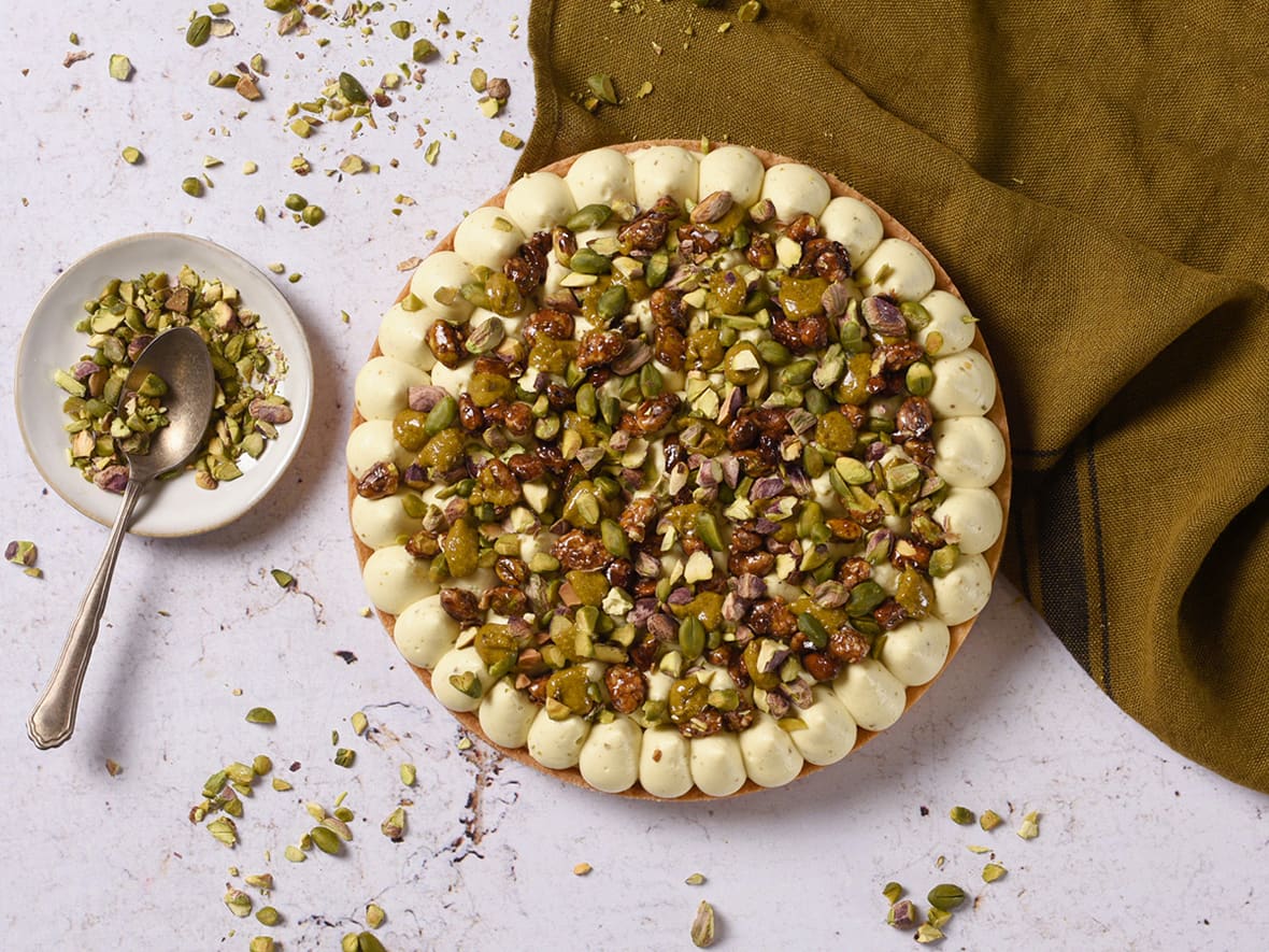 Tarte à la pistache.*ATTR